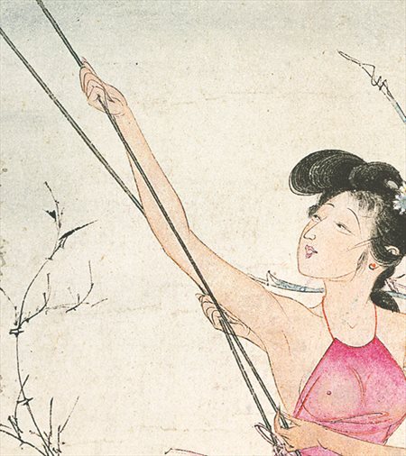 那坡县-胡也佛的仕女画和最知名的金瓶梅秘戏图